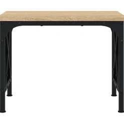 vidaXL printerstativ 40x30x31 cm konstrueret træ sort