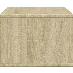 vidaXL printerstativ 40x32x22,5 cm konstrueret træ sonoma-eg