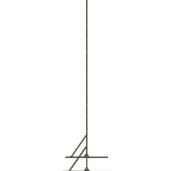 vidaXL Privatlivsskærm Olivengrøn 100 x 50 x 180 cm Stål