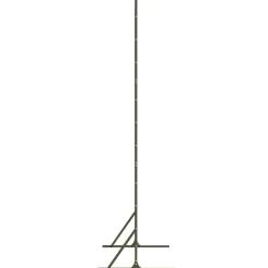 vidaXL Privatlivsskærm Olivengrøn 100 x 50 x 180 cm Stål