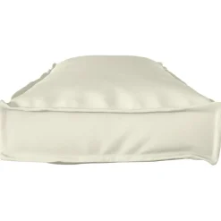 vidaXL Pude Creme 120 x 40 x 8 cm Oxford stof