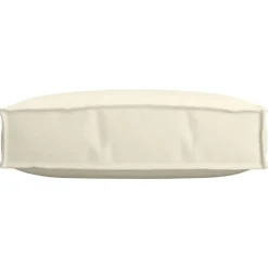 vidaXL Pude Creme 60 x 60 x 12 cm Oxford stof