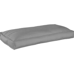 vidaXL Pude Grå 120 x 60 x 12 cm Oxford stof