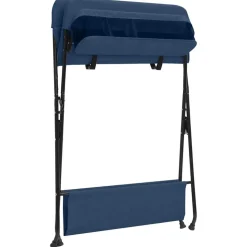vidaXL puslebord jern marineblå