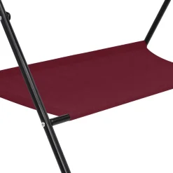 vidaXL puslebord jern rød