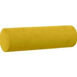 vidaXL pyntepuder 2 stk. Ø15x50 cm velour gul