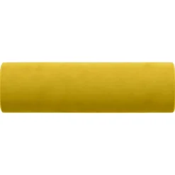 vidaXL pyntepuder 2 stk. Ø15x50 cm velour gul