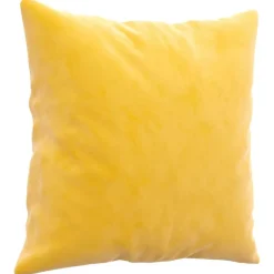 vidaXL pyntepuder 2 stk. 40x40 cm velour gul