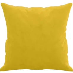 vidaXL pyntepuder 2 stk. 40x40 cm velour gul