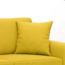 vidaXL pyntepuder 2 stk. 40x40 cm velour gul