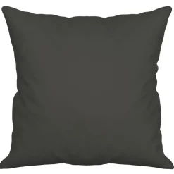vidaXL pyntepuder 2 stk. 40x40 cm mikrofiberstof mørkegrå