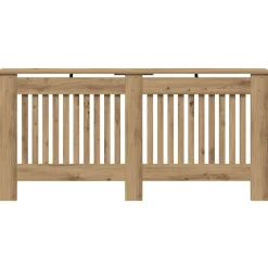 vidaXL Radiatorcover Artisan Egetræ 172 x 19 x 81,5 cm Konstrueret træ