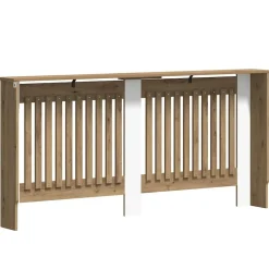 vidaXL Radiatorcover Artisan Egetræ 172 x 19 x 81,5 cm Konstrueret træ