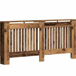 vidaXL Radiatorcover Gammelt træ 172 x 19 x 81,5 cm Konstrueret træ