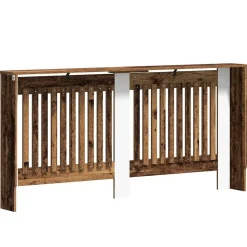 vidaXL Radiatorcover Gammelt træ 172 x 19 x 81,5 cm Konstrueret træ
