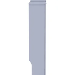 vidaXL radiatorskjuler 205 cm MDF grå