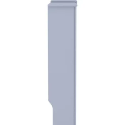 vidaXL radiatorskjuler 205 cm MDF grå