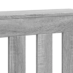 vidaXL radiatorskjuler 78x20x82 cm konstrueret træ grå sonoma-eg