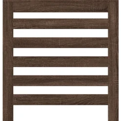 vidaXL radiatorskjuler 78x20x82 cm konstrueret træ brun egetræsfarvet