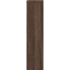 vidaXL radiatorskjuler 78x20x82 cm konstrueret træ brun egetræsfarvet