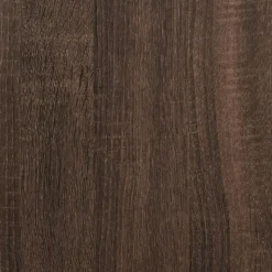 vidaXL radiatorskjuler 78x20x82 cm konstrueret træ brun egetræsfarvet