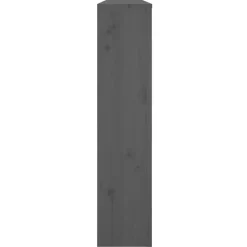 vidaXL radiatorskjuler 169x19x84 cm massivt fyrretræ grå