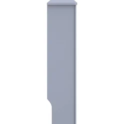 vidaXL radiatorskjuler 112x19x81,5 cm MDF grå