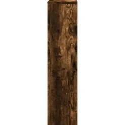 vidaXL radiatorskjuler 78x20x82 cm konstrueret træ røget egetræsfarve