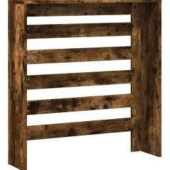 vidaXL radiatorskjuler 78x20x82 cm konstrueret træ røget egetræsfarve