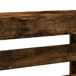 vidaXL radiatorskjuler 78x20x82 cm konstrueret træ røget egetræsfarve