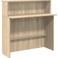 vidaXL receptionsdisk Sonoma eg 100x50x103,5 cm konstrueret træ