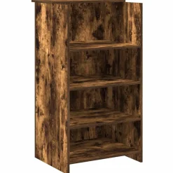 vidaXL receptionsskranke 55x50x103,5 cm konstrueret træ