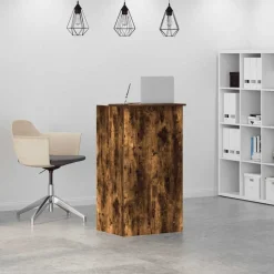 vidaXL receptionsskranke 55x50x103,5 cm konstrueret træ
