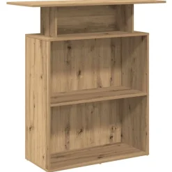 vidaXL receptionsskranke 100x40x104 cm konstrueret træ kunsteg