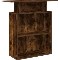 vidaXL receptionsskranke 100x40x104 cm konstrueret træ