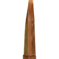 vidaXL reol 39x27x127 cm bådinspireret massivt genbrugstræ