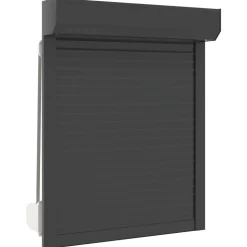 vidaXL Rullegardin Antracit 70 x 100 cm Aluminium og Polyurethan
