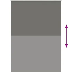 vidaXL rullegardin mørklægning 115x130 cm stofbredde 110,7cm polyester