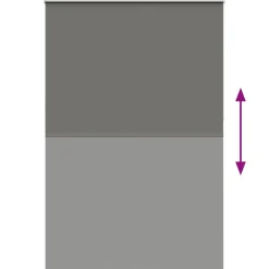 vidaXL rullegardin mørklægning 145x210 cm stofbredde 141,6cm polyester