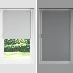 vidaXL rullegardin mørklægning 120x230 cm stofbredde 116,6cm polyester