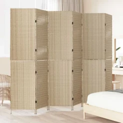 vidaXL Rumdeler Beige 292 x 180 cm polyrattan