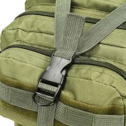vidaXL rygsæk i militærstil 50 l olivengrøn
