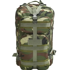 vidaXL rygsæk i militærstil 50 l camouflage