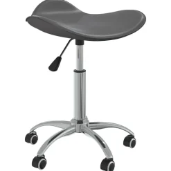 vidaXL salonstol kunstlæder grå