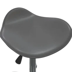vidaXL salonstol kunstlæder grå