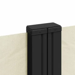 vidaXL sammenrullelig sidemarkise 100 x 600 cm cremefarvet