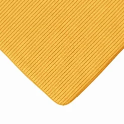 vidaXL Sædepuder 4 pcs Lys Gul 40 x 40 x 3 cm Velourstof