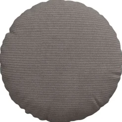 vidaXL Sædepuder 2 pcs Lysegrå Ø30 x 13 cm Velourstof