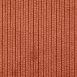 vidaXL Sædepuder 2 pcs Rød orange Ø30 x 13 cm Velourstof