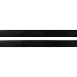 vidaXL Selvklæbende dørbørstetætninger 2 pcs Sølv 100 cm